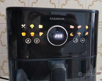 Friggitrice ad aria 6 litri più pentolino
