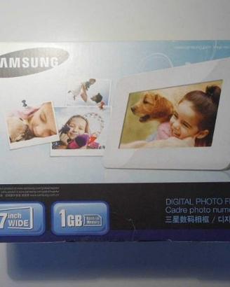 Cornice digitale Samsung 7" Completa Perfetta