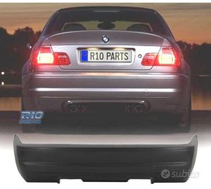 PARAURTI POSTERIORE BMW E46 COUPE CABRIO LOOK M3 9