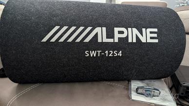 Alpine BBX-T600 + Sub Tube SWT-12S4 12