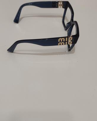 occhiali montatura Miu Miu 