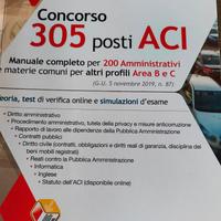 LIBRO PER CONCORSO PUBBLICO ACI