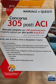 LIBRO PER CONCORSO PUBBLICO ACI