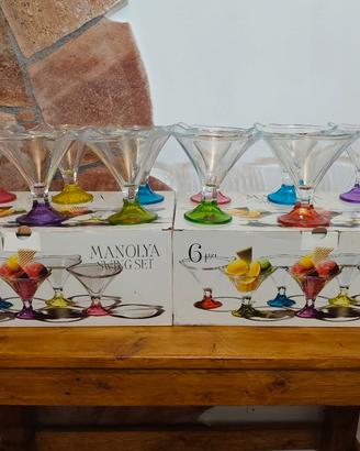 Coppe gelato o macedonia 