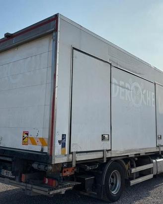 Cassone frigo e sponda montacarichi retrattile