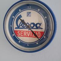 orologio da muro con logo Vespa Piaggio