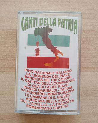 Musicassetta Canti della Patria