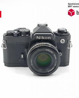 Nikon FE - Black + 50 F1.8