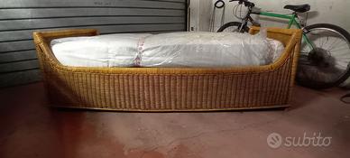 Letto singolo rete materasso