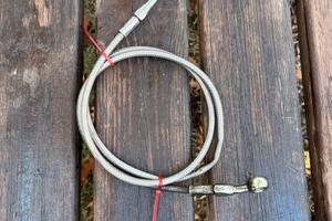 Tubi treccia metallica freno honda shadow vt 600