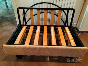 Telaio divano-letto in ferro laccato 