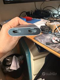 Adattatore dual monitor x macbook e altro