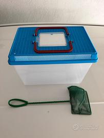 Vaschetta / Fauna Box per pesci rossi o piccoli an