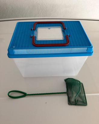 Vaschetta / Fauna Box per pesci rossi o piccoli an