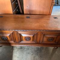 cassa panca legno