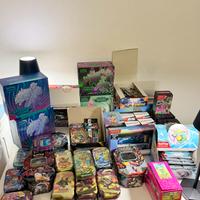 Lotto pokémon scatole/bustine