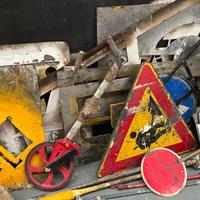 Materiale vario lavori strada