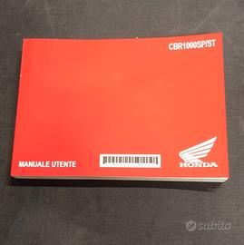 Libretto uso e manutenzione Honda CBR 1000 RR-R