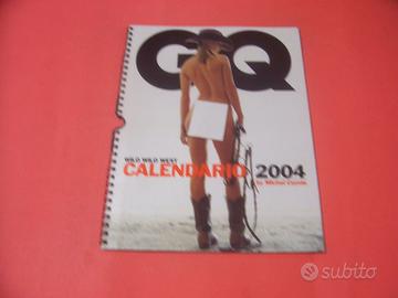 calendario GQ 2004 wild wild west