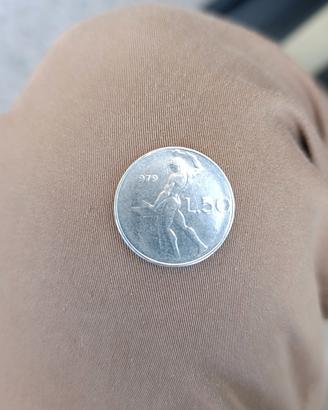 50 lire 979 errore di conio