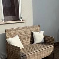 vidaXL Panca da Giardino -montata