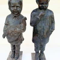 scugnizzi bronzo di g. de martino primi 900