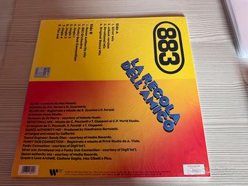 Vinile 883 La Regola Dell'amico 12" seriale 883