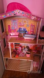Casa bambole e hovwrboard