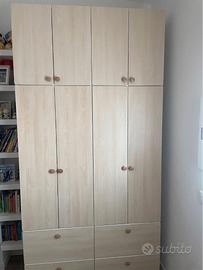 Cameretta Bambini Ikea - Armadio e Lettini