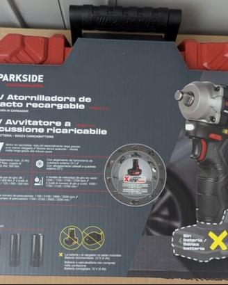 Avvitatore Percussione 350nm 12v Parkside NUOVO