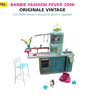 Playset cucina originale  Barbie Fashion Fever 2 M