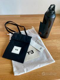 Set tracolla + borraccia Y-3