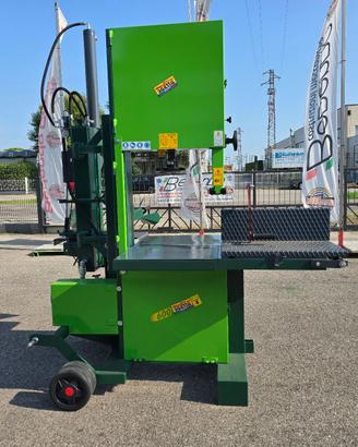 Sega a nastro 600 con spaccalegna verticale 15t