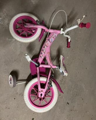 Bici bimbo Rosa Flowers