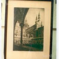G.baldassin (1885-1952) "certosa di pavia"