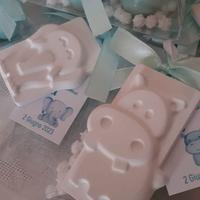 Scatoline bomboniere con animaletti gessetti