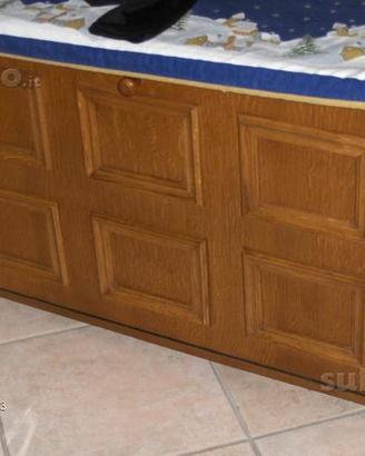 Scarpiera/panca in legno