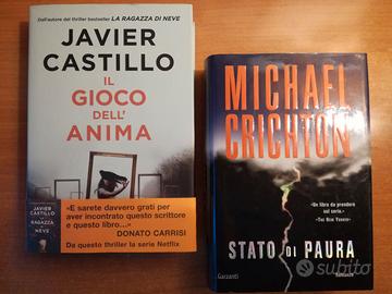 2 THRILLER di CASTILLO J. - CRICHTON MICHAEL