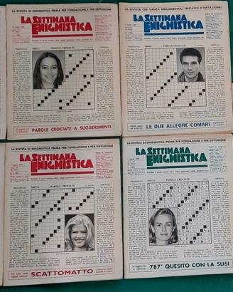 Settimane enigmistiche  94-96-97-99