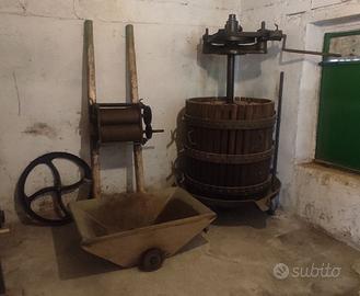 Torchio + Vasca Spremi Uva