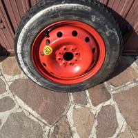 Ruotino 135/80 R14 quattro bulloni