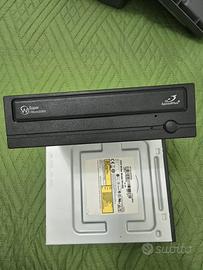Coppia masterizzatori cd dvd interni esterni sata