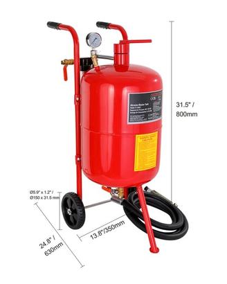 sabbiatrice per compressore 