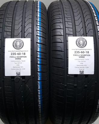 2 GOMME 235 60 18 PIRELLI A76439