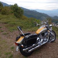 moto Yamaha dragster 