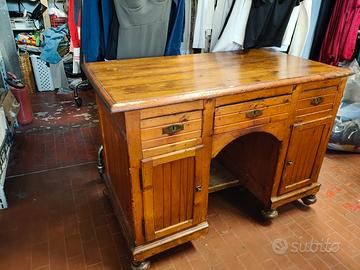 scrivania antica stile rustico primi 900