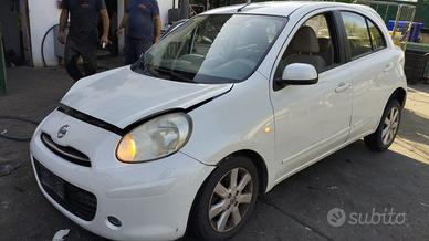 ricambi nissan micra k13 anno 2013 cil 1.2 b/gpl