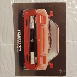 cartolina Ferrari GTO
