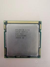 CPU INTEL I5-750 LGA1156 2.66GHz 4 cores 4 threads