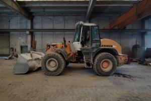 Pala gommata liebherr